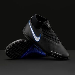 Nike Phantom Black and Blue Cleats